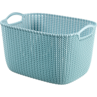 

Корзинка "KNIT L" (цвет синий)