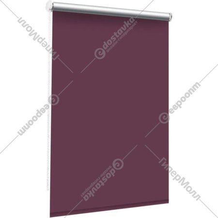 Рулонная штора «Эскар» Вlackout, 76702001601, отражающий фиолетовый, 200х170 см