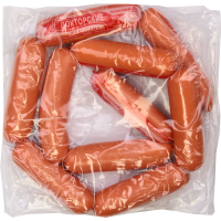 

СОСИСКИ мясн.ДОКТОРСКИЕ МЯСКОВИТ В/С газ
