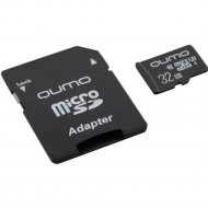 Карта памяти «Qumo» Q33039, MicroSDHC 32GB Сlass 10, QM32GMICSDHC10U3