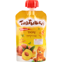 

Пюре "ТОПТЫШКА" (персиковое) 90г