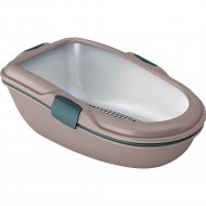 Туалет-лоток «Stefanplast» Furba Maxi, 98005, светло-серый, 69.5х47х26 см