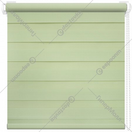 Рулонная штора «АС Март» Кентукки, фисташковый, 85х160 см