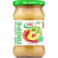 Пюре «Будь здоров» яблочно-персиковое, 280 г
