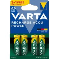 Аккумулятор «Varta» Rechargeable Accu, AA 2100 mAh R2U, 56706101494, 4 шт