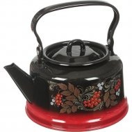 Чайник «Стальэмаль» С2713.8, красный/черный, 3.5 л