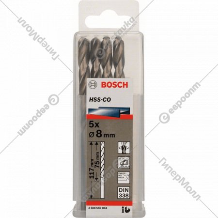 Набор сверл «Bosch» 2.608.585.894, 5 шт