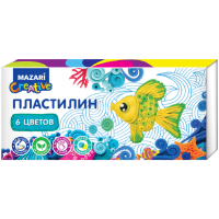 

Пластилин "Классика" 6 цвета.