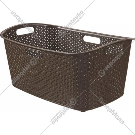 Корзина для белья «Curver» Laundry basket, темно коричневый, 47 л