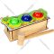 Развивающая игрушка «WoodLand Toys» Стучалка цветная. Гусеница, 115201