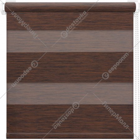 Рулонная штора «АС Март» Кентукки, темно-каштановый, 43х160 см