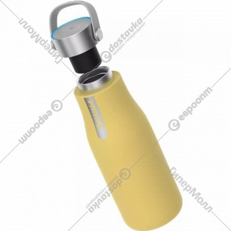 Спортивная бутылка для воды «Philips» с термоизоляцией, УФ-стерилизатор, AWP2787YL/10, yellow, 0.35 л