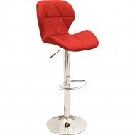 Барный стул «Mio Tesoro» Грация, BS-035, красный/хром