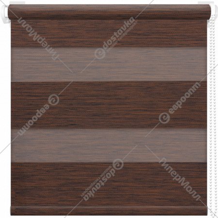 Рулонная штора «АС Март» Кентукки, темно-каштановый, 90х160 см