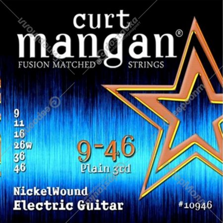 Струны для электрогитары «Curt Mangan» 10946