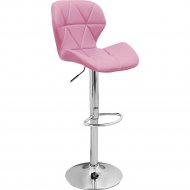Барный стул «Mio Tesoro» Грация, BS-035, розовый/хром