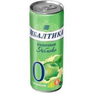 На­пи­ток пивной без­ал­ко­голь­ный Бал­ти­ка №0 яблоко, 0.33 л