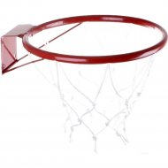 Баскетбольное кольцо, №5, с упором и сеткой, 38 см