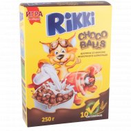 Сухой завтрак «Rikki» Шоколадные шарики, молочный шоколад, 250 г