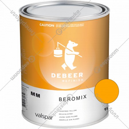 Эмаль «DeBeer» оранжевый, 558/1, 1 л