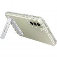 Чехол для телефона «Samsung» Clear Standing Cover для S21 FE, прозрачный, EF-JG990CTEGRU
