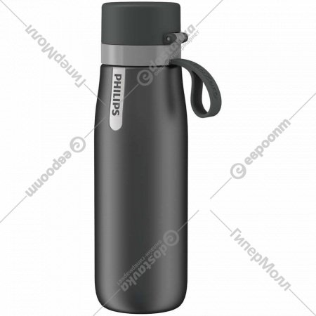 Спортивная бутылка для воды «Philips» с термоизоляцией, AWP2771GRR/58, grey, 0.55 л