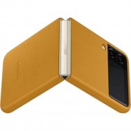 Чехол для телефона «Samsung» Leather Cover для FLIP3, Mustard, EF-VF711LYEGRU