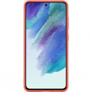 Чехол для телефона «Samsung» Silicone Cover для S21 FE, Coral, EF-PG990TPEGRU