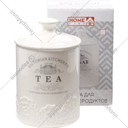 Банка для сыпучих продуктов «Home Line» Tea, HC1910017-6.5T, 650 мл