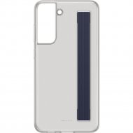 Чехол для телефона «Samsung» Slim Strap Cover для S21 FE, Dark Gray, EF-XG990CBEGRU