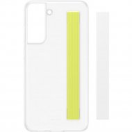 Чехол для телефона «Samsung» Slim Strap Cover для S21 FE, White, EF-XG990CWEGRU
