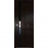 Дверь «ProfilDoors» 62X Венге мелинга/Черный лак, 200х90см