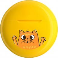 Наушники «Qumo» ViBE Cat, ВТ 0101, Q42363, желтый