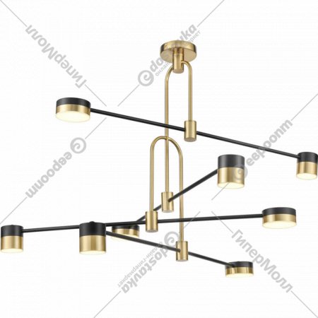 Подвесной светильник «Vele Luce» Orchestra, VL7204L08, золото/черный