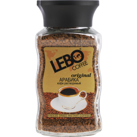 Кофе растворимый «Lebo» 100 г