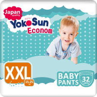 

Подг.-трус.дет."YOKOSUN ECONOM"(XXL)32шт