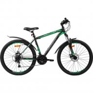 Велосипед «AIST» Quest Disc 26 18 2022, серо-зеленый