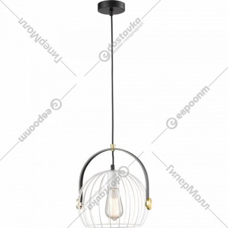 Подвесной светильник «Vele Luce» Pasquale, VL6251P01, черный/золото