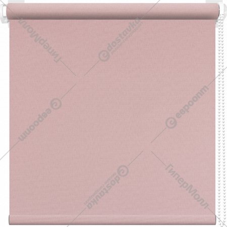 Рулонная штора «АС Март» Плейн, пыльная роза, 90х175 см
