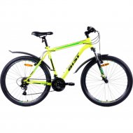 Велосипед «AIST» Quest 26 18 2022, желто-зеленый