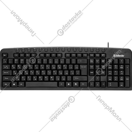 Клавиатура «Defender» Focus HB-470 USB/45470, черный