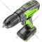 Дрель-шуруповерт «Greenworks» GD24DD35 24В, 3704007UA
