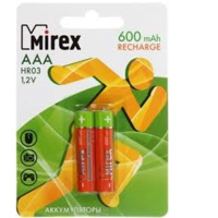 

Аккумулятор "Ni-MH"(HR03/AAA 600mAh)2шт