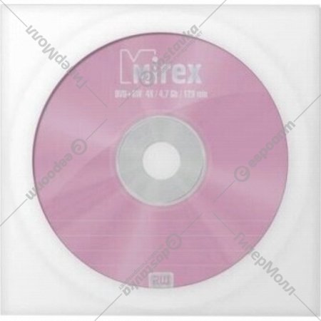 Диск «Mirex» DVD-RW 4.7Gb 4x, UL130032A4T, 50 шт