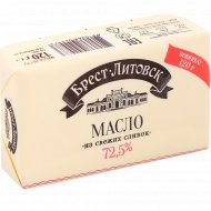 Масло сладкосливочное «Брест-Литовск» несоленое, 72.5%, 120 г