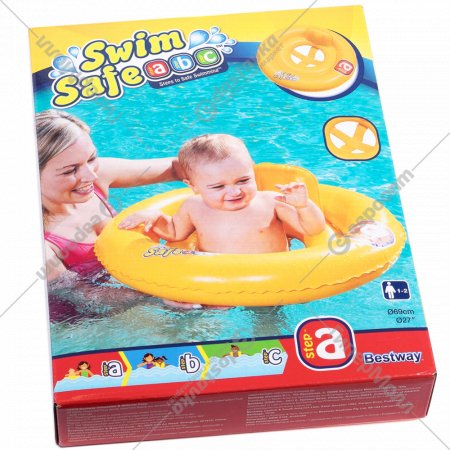 Надувной круг для плавания «Bestway» Swim Safe, 32027 BW, 69 см