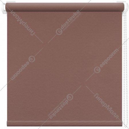 Рулонная штора «АС Март» Плейн, молочный шоколад, 61х175 см