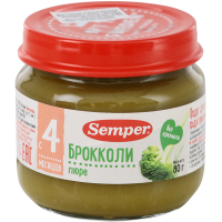 

Пюре "SEMPER" (брокколи) 80г
