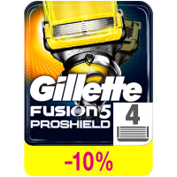 

Кассеты "GILLETTE Fusion ProShield" 4шт