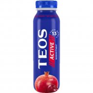 Йогурт питьевой «Teos» Active, вишня-гранат, 1.8%, 260 г